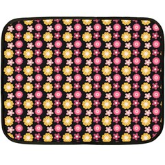 Cute Floral Pattern Mini Fleece Blanket (two Sided) by GardenOfOphir