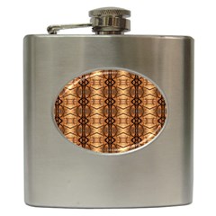 Faux Animal Print Pattern Hip Flask by GardenOfOphir