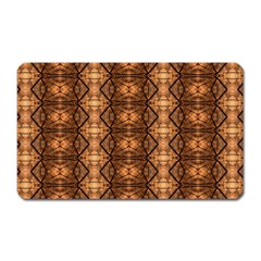 Faux Animal Print Pattern Magnet (rectangular) by GardenOfOphir