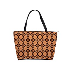 Faux Animal Print Pattern Large Shoulder Bag