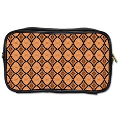 Faux Animal Print Pattern Travel Toiletry Bag (one Side) by GardenOfOphir