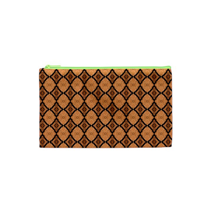 Faux Animal Print Pattern Cosmetic Bag (XS)