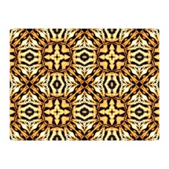 Faux Animal Print Pattern Double Sided Flano Blanket (mini)