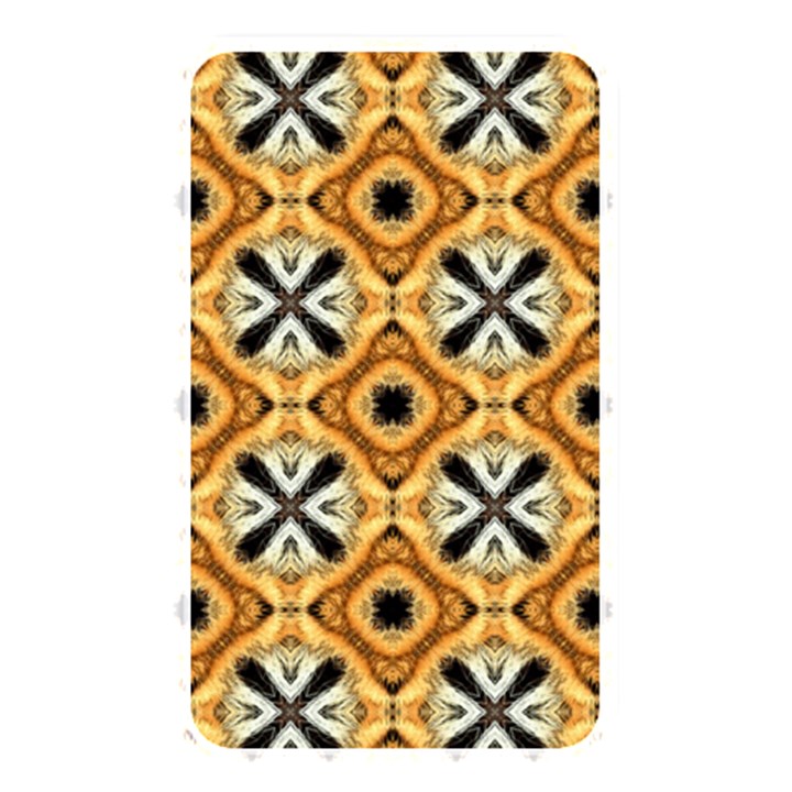 Faux Animal Print Pattern Memory Card Reader (Rectangular)