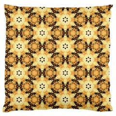 Faux Animal Print Pattern Large Flano Cushion Case (one Side) by GardenOfOphir