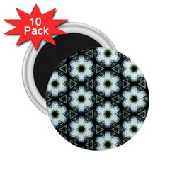 Faux Animal Print Pattern 2.25  Button Magnet (10 pack)