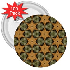 Faux Animal Print Pattern 3  Button (100 Pack) by GardenOfOphir