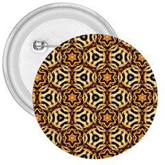 Faux Animal Print Pattern 3  Button by GardenOfOphir