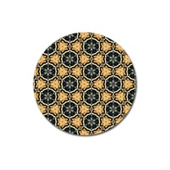 Faux Animal Print Pattern Magnet 3  (round) by GardenOfOphir