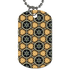 Faux Animal Print Pattern Dog Tag (one Sided) by GardenOfOphir