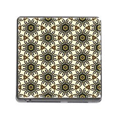 Faux Animal Print Pattern Memory Card Reader With Storage (square) by GardenOfOphir