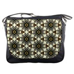 Faux Animal Print Pattern Messenger Bag Front