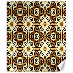 Faux Animal Print Pattern Canvas 8  X 10  (unframed) by GardenOfOphir