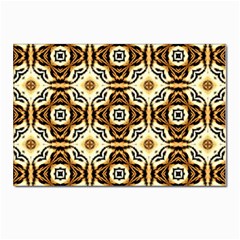 Faux Animal Print Pattern Postcards 5  X 7  (10 Pack) by GardenOfOphir