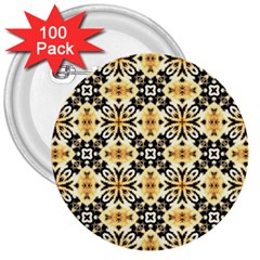 Faux Animal Print Pattern 3  Button (100 Pack) by GardenOfOphir