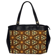 Faux Animal Print Pattern Oversize Office Handbag (one Side) by GardenOfOphir