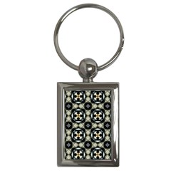 Faux Animal Print Pattern Key Chain (rectangle) by GardenOfOphir