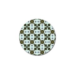 Faux Animal Print Pattern Golf Ball Marker 4 Pack by GardenOfOphir