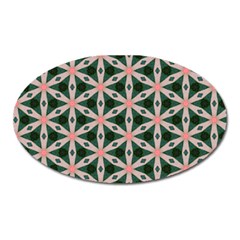 Cute Pretty Elegant Pattern Magnet (oval) by GardenOfOphir