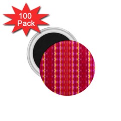 Cute Pretty Elegant Pattern 1.75  Button Magnet (100 pack)