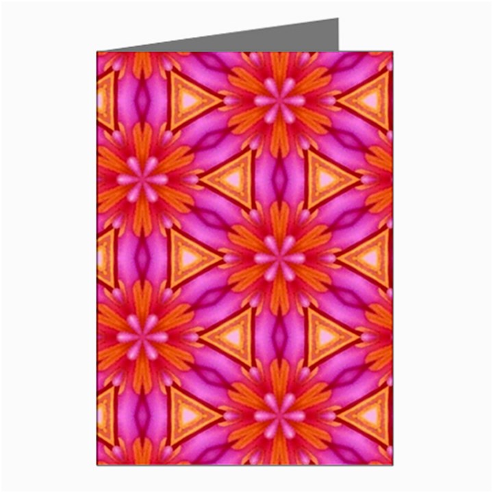 Cute Pretty Elegant Pattern Greeting Card (8 Pack)