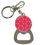 Cute Pretty Elegant Pattern Bottle Opener Key Chain Front