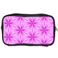 Cute Pretty Elegant Pattern Travel Toiletry Bag (two Sides) by GardenOfOphir