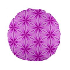 Cute Pretty Elegant Pattern 15  Premium Flano Round Cushion  by GardenOfOphir