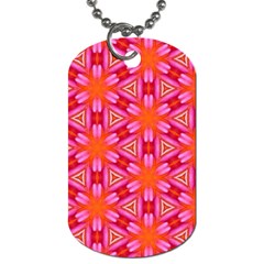 Cute Pretty Elegant Pattern Dog Tag (two-sided)  by GardenOfOphir