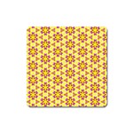 Cute Pretty Elegant Pattern Magnet (Square) Front