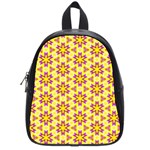 Cute Pretty Elegant Pattern School Bag (Small) Front