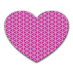 Cute Pretty Elegant Pattern Mouse Pad (heart)