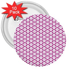 Cute Pretty Elegant Pattern 3  Button (10 Pack) by GardenOfOphir