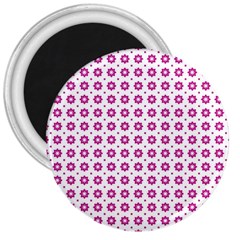 Cute Pretty Elegant Pattern 3  Button Magnet by GardenOfOphir