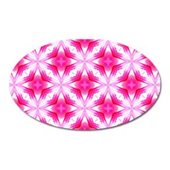 Cute Pretty Elegant Pattern Magnet (oval) by GardenOfOphir