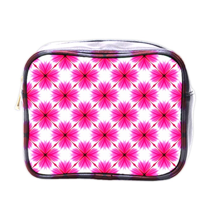 Cute Pretty Elegant Pattern Mini Travel Toiletry Bag (One Side)