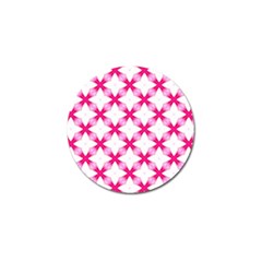 Cute Pretty Elegant Pattern Golf Ball Marker 10 Pack