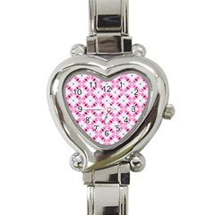 Cute Pretty Elegant Pattern Heart Italian Charm Watch  by GardenOfOphir