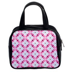 Cute Pretty Elegant Pattern Classic Handbag (Two Sides)