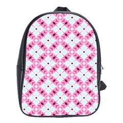 Cute Pretty Elegant Pattern School Bag (XL)