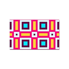 Cute Pretty Elegant Pattern Sticker (rectangle)