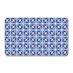 Cute Pretty Elegant Pattern Magnet (rectangular) by GardenOfOphir