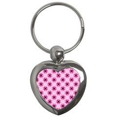 Cute Pretty Elegant Pattern Key Chain (Heart)
