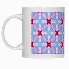 Cute Pretty Elegant Pattern White Coffee Mug