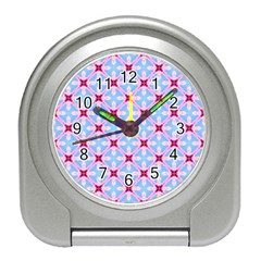 Cute Pretty Elegant Pattern Desk Alarm Clock by GardenOfOphir