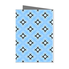 Cute Pretty Elegant Pattern Mini Greeting Card (8 Pack) by GardenOfOphir