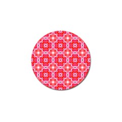 Cute Pretty Elegant Pattern Golf Ball Marker 4 Pack