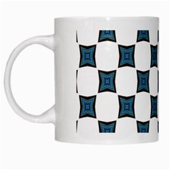 Cute Pretty Elegant Pattern White Coffee Mug by GardenOfOphir