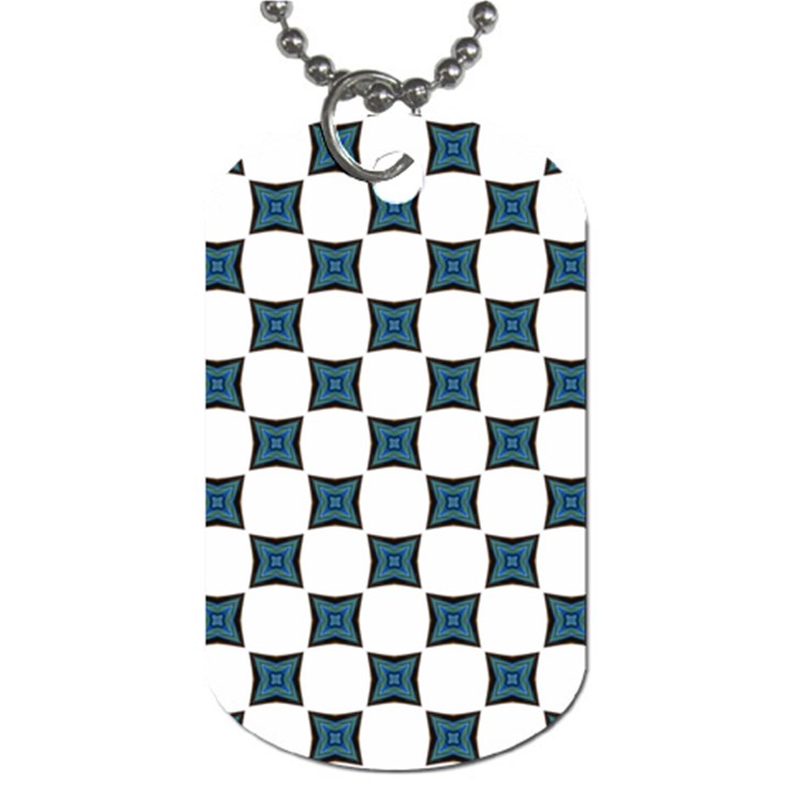 Cute Pretty Elegant Pattern Dog Tag (Two-sided) 