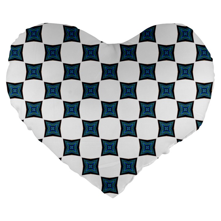 Cute Pretty Elegant Pattern 19  Premium Heart Shape Cushion
